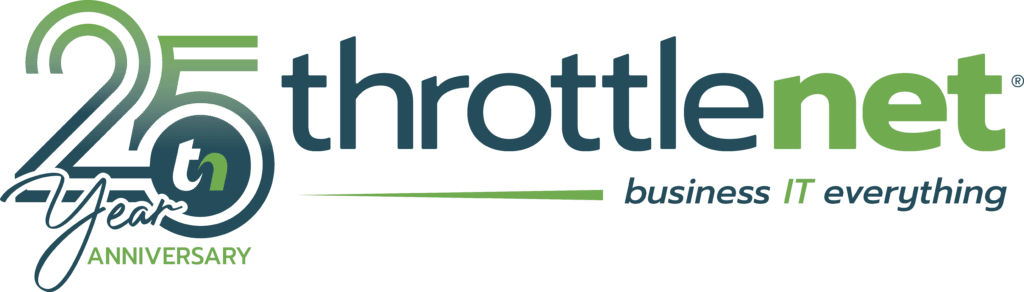 ThrottleNet 25 Year Anniversary Logo